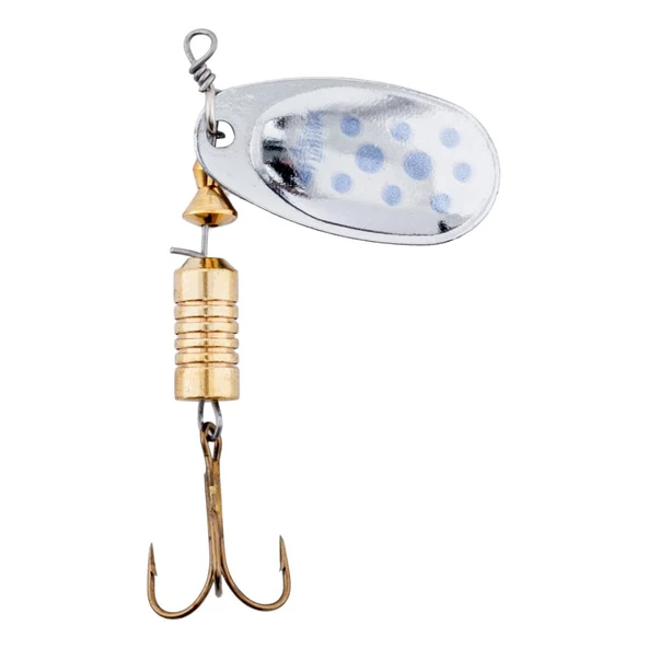 Döner Kaşık - Fishack GlideX - Silver Blue - 7g - No:3 - Alabalık/Turna/Levrek Olta Kaşığı - Resim 2