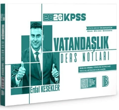 2026 KPSS Vatandaşlık Ders Notları Benim Hocam ürün görseli 1