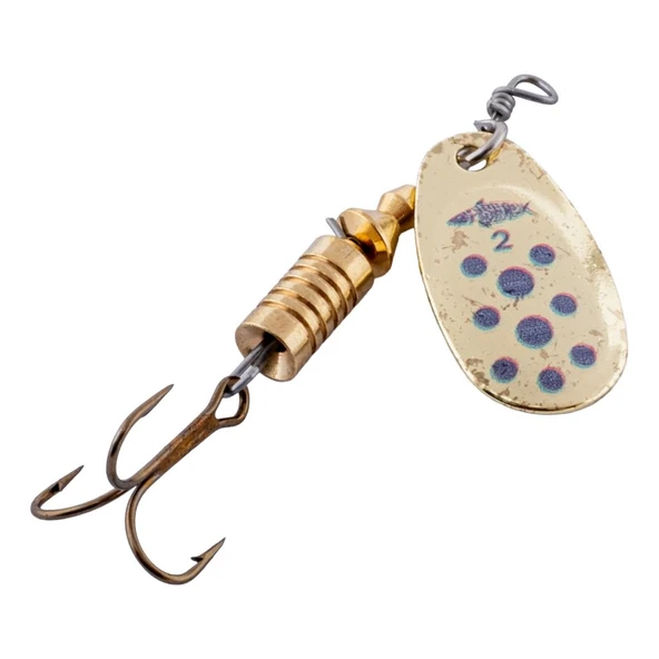 Döner Kaşık - Fishack GlideX - Golden Blue - 5g - No:2 - Alabalık/Turna/Levrek Olta Kaşığı ürün görseli