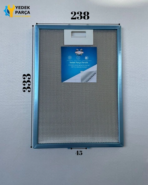 Fagor: CFB700AX | 240x333 mm | Aspiratör & Davlumbaz Tel Yağ Filtresi | Model: YY87X6378 | 24x33,3 cm