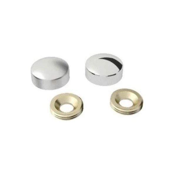 Vida Kapama Kapağı 30 Mm, Krom - 20 Adet - 2