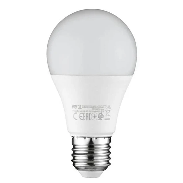 Horoz Electric PREMIER-9 220V 9 Watt E27 2700K Günışığı Led Ampul