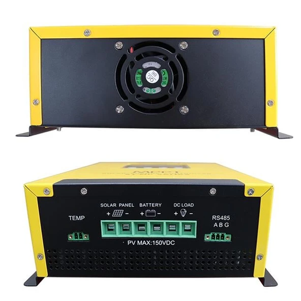 Powermaster PM-MP60A 12V-24V-36V-48V 60A MPPT Dijital Otomatik Solar Şarj Regülatörü - 3