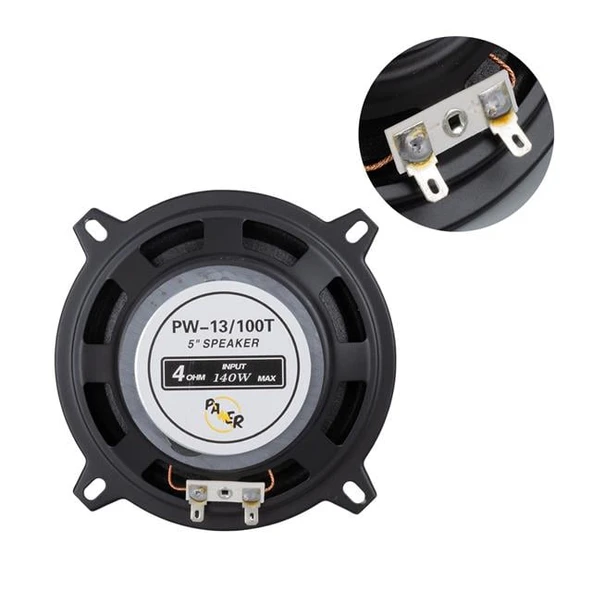 Powermaster PW-13T 4 Ohm 100 Watt 13 Cm Tweteerlı Tekli Hoparlör - Resim 2