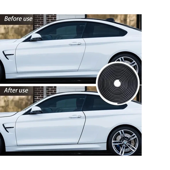 5 Metrelik Araba Kapı Kenar Koruma Şeridi Rulosu - 8