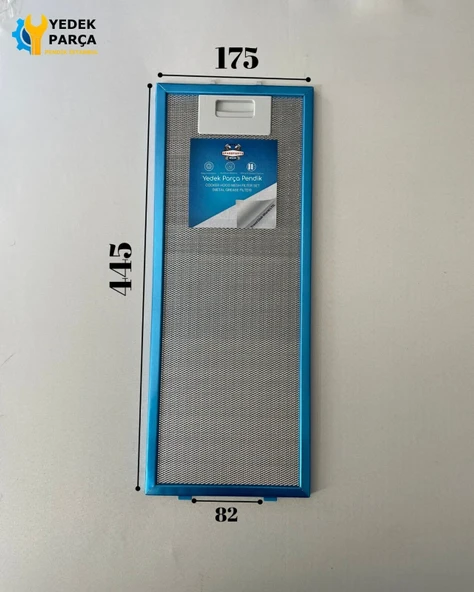 Bosch: DHI635HCH | 175x445 mm | Aspiratör & Davlumbaz Tel Yağ Filtresi | Model: 00352813 | 17,5x44,5 cm - 1