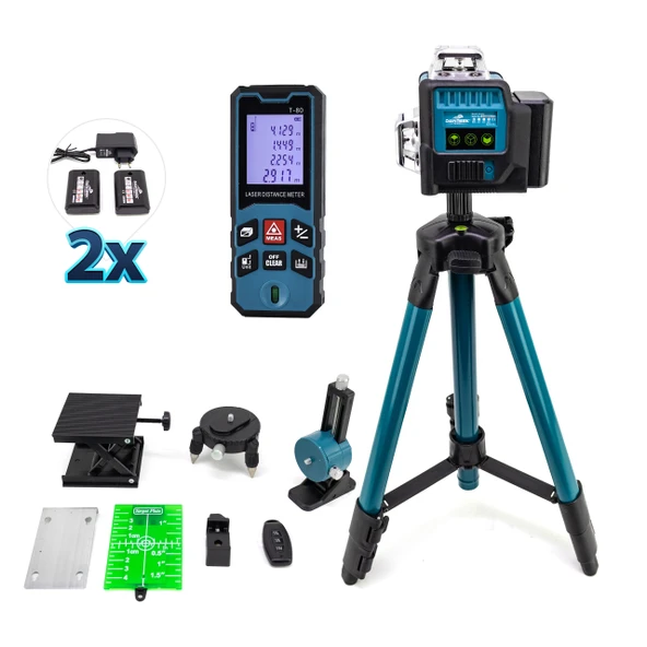DAWREEK LAZER TERAZİ + LAZER METRE & TRİPOT MK12 - 2