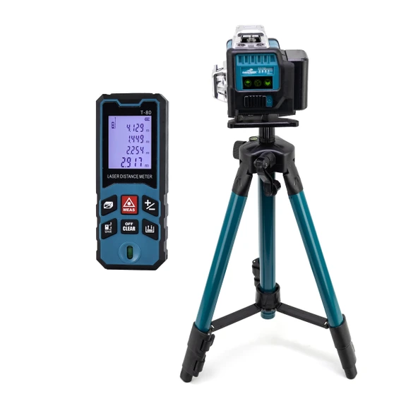 DAWREEK LAZER TERAZİ + LAZER METRE & TRİPOT MK16 - 5