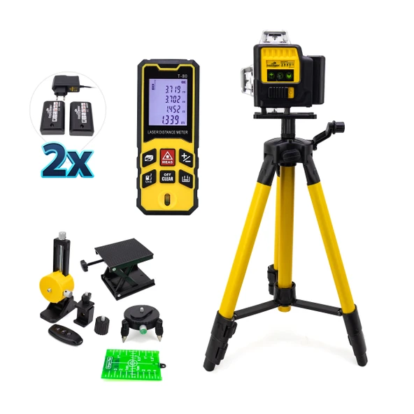 LAZER TERAZİ + LAZER METRE & TRİPOT DW16 - 2