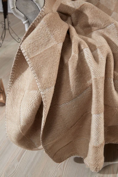 Vicuna Home Chess Pamuklu Tv Battaniyesi - 3