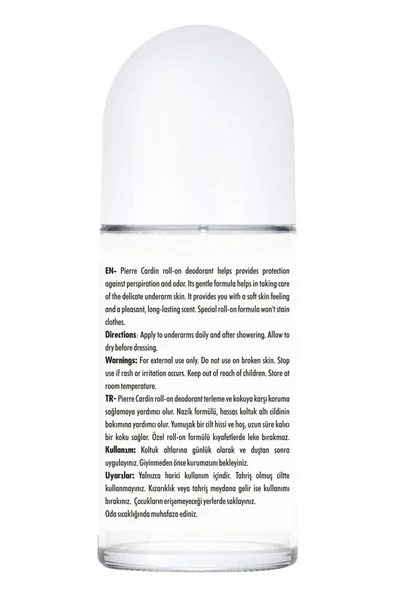 Pierre Cardin Roll-on Kadın Deodorant Ter Kokusu Önleyici Leke Bırakmayan 48 Saat Anti-perspirant Koruma – Whitening Beyazlatıcı 50 ml - 2