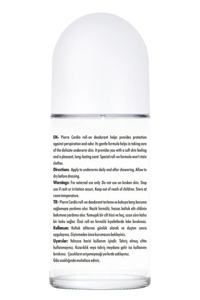 Pierre Cardin Roll-on Kadın Deodorant Ter Kokusu Önleyici Leke Bırakmayan 48 Saat Anti-perspirant Koruma – Fresh Natural Doğal Tazelik 50 ml - 2