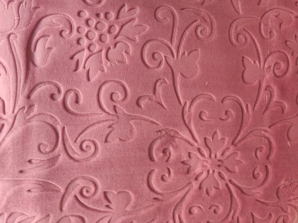 MERİNOS Elegans Çift Kişilik Battaniye Gülkurusu - 1