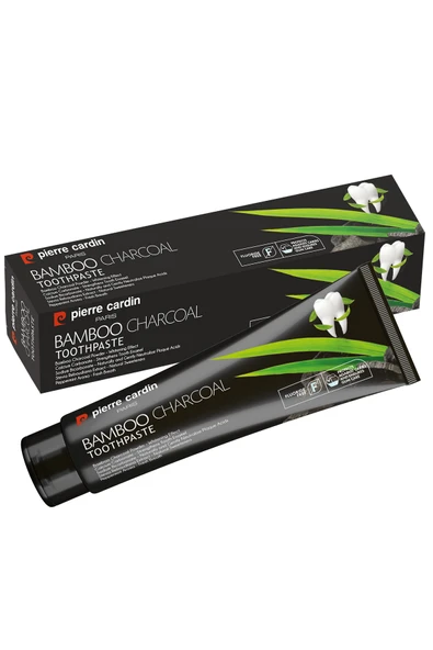 Pierre Cardin Bambu Kömürlü Diş Macunu – Doğal Beyazlatıcı & Ferah Nefes – 75 ml- Natural Whitening Toothpaste – Bamboo Charcoal Power - 3