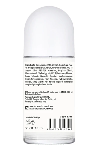 Pierre Cardin Roll-on Kadın Deodorant Ter Kokusu Önleyici Leke Bırakmayan 48 Saat Anti-perspirant Koruma – Soft Breeze Yumuşak Esinti 50 ml - 4