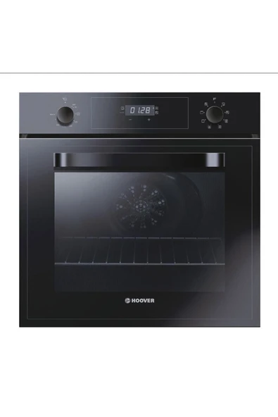 Hoover 3Lü Ankastre Vitroseramik Elektrikli Set Siyah (HDG6C1GBTK-Hh64Ccb-3051B) - Resim 2