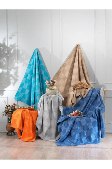 Vicuna Home Chess Pamuklu Tv Battaniyesi - 3