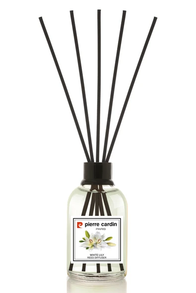 Pierre Cardin Reed Diffuser 110 ml – White Lily – Beyaz Zambak Oda Kokusu ürün görseli