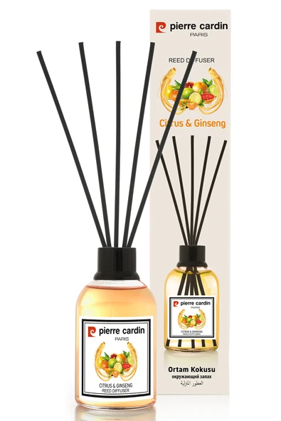 Pierre Cardin Reed Diffuser 110 ml – Citrus & Ginseng – Narenciye & Ginseng Oda Kokusu - 2