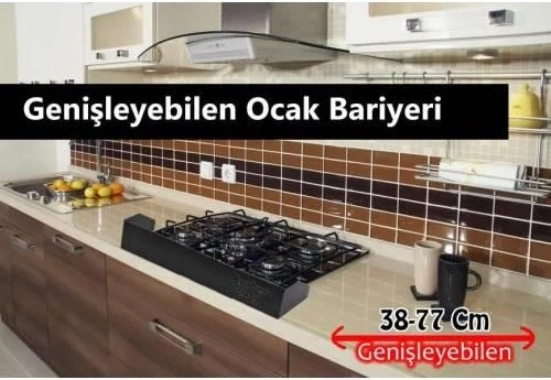 Agubu Genişleyebilen Ocak Bariyeri - Siyah Çok Renkli - 3