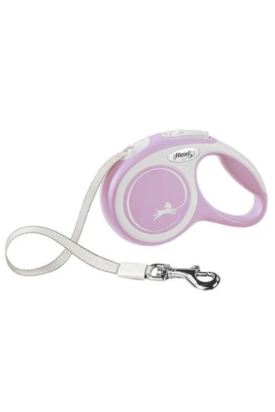 New Comfort Şerit Otomatik Köpek Gezdirme Tasması Xsmall Rose 3 Mt - 235-10001YR - 1