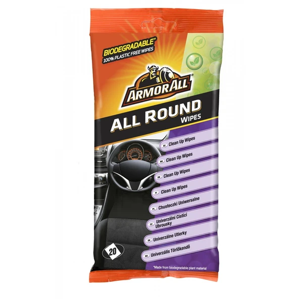 Armor All Çok Amaçli Temizleme Mendilleri 20Ad. ürün görseli