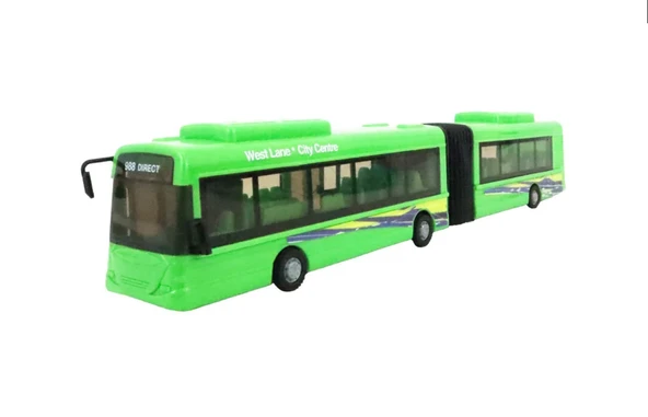 Kutulu Körüklü Yeşil Şehir Otobüsü - Resim 4