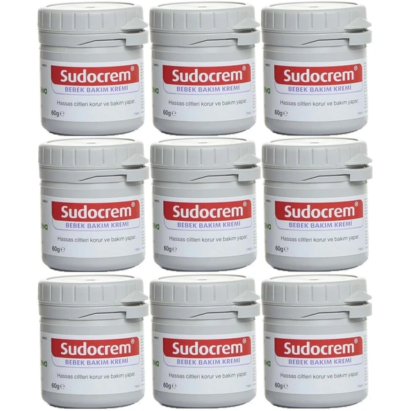 Sudocrem 60 gr 9'lu Bebek Bakım Kremi
