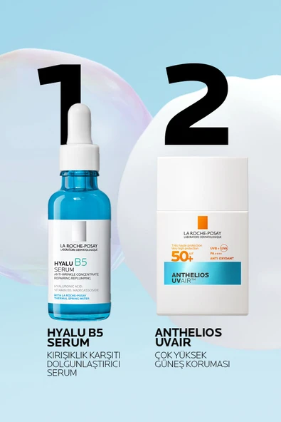 La Roche Posay Anthelios Uvair SPF50+ Hava Kadar Hafif Tüm Ciltler İçin Yüz Güneş Kremi 40ML - 8
