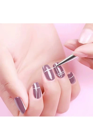 Fontenay Çift Taraflı Nail Art Fırça - Resim 2