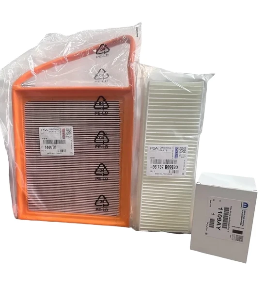 Citroen Celysee Filtre Bakım Seti 1.6 Dizel Euro5