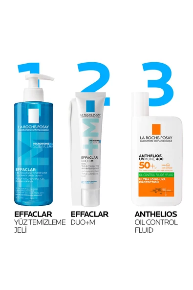 La Roche Posay Effaclar Duo+M Cilt Bakım Kremi 40ml- Yağlı ve Akneye Eğilimli Ciltler - 7