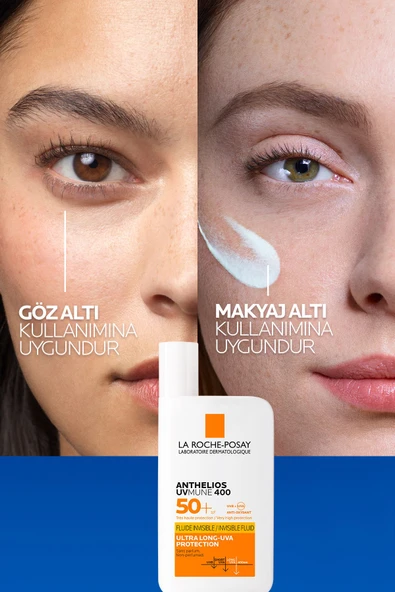 La Roche Posay Anthelios Uvmune 400 Invisible Fluid Spf50+ Güneş Koruyucu 50 ml- Tüm Cilt Tipleri - 4