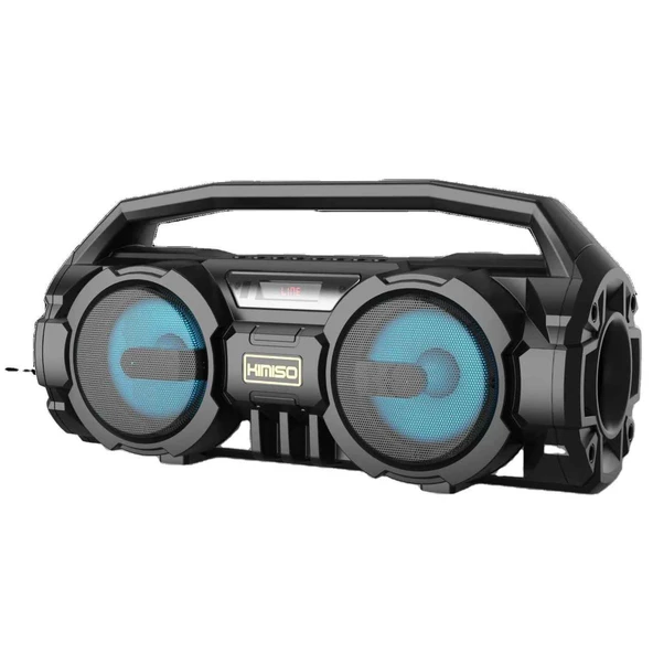 Trend Store Kablosuz Mikrofonlu Bluetooth Hoparlör Karaoke USB AUX Bas FM Radyo TF Müzik Sistemi Stereo