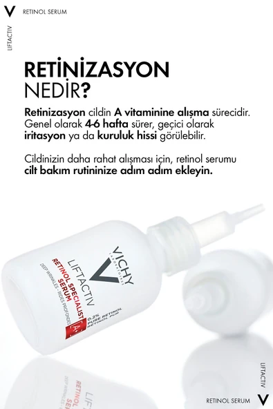 Vichy Liftactiv Retinol Specialist Derin Kırışıklık Karşıtı Serum-30 ml - 4