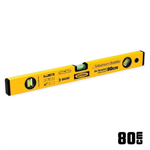 SGS SU TERAZİSİ 80CM (ALÜMİNYUM) ürün görseli