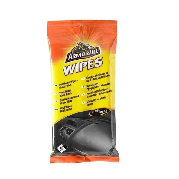 Armor All Tampon Parlatici ve Canlandirici Temizlik Mendil 20Ad. - Resim 2