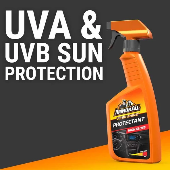 Armor All Torpido Ultra Parlaklik ve Koruyucu 500ml. - Resim 5