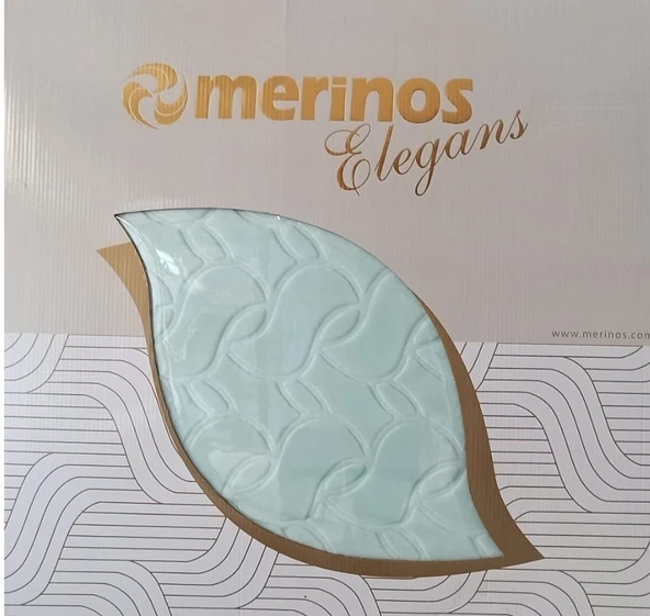 MERİNOS Elegans Çift Kişilik Battaniye Camgöbeği - 3