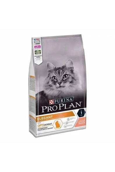 Pro Plan Elegant Derma Somonlu Yetişkin Kuru Kedi Maması 10 Kg ürün görseli