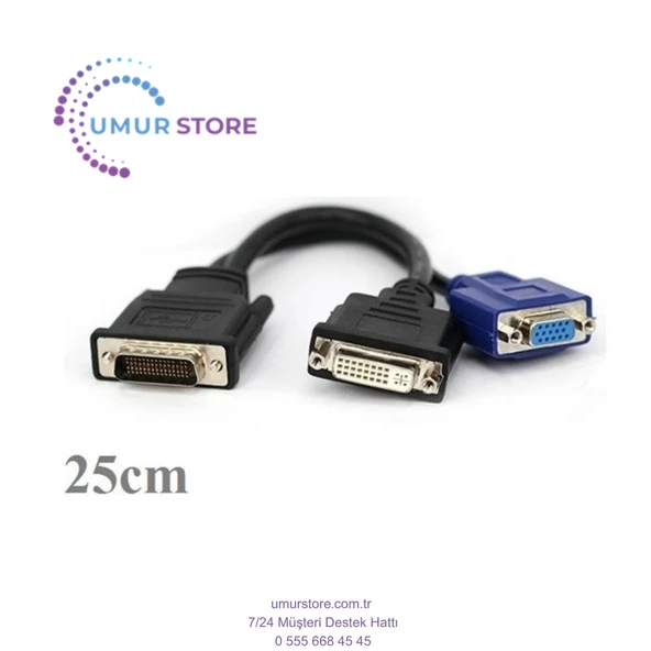Dms 59 DVI VGA Kablo Geniş DVI VGA DVI Kablo 59 Pin DVI DVI VGA Çevirici