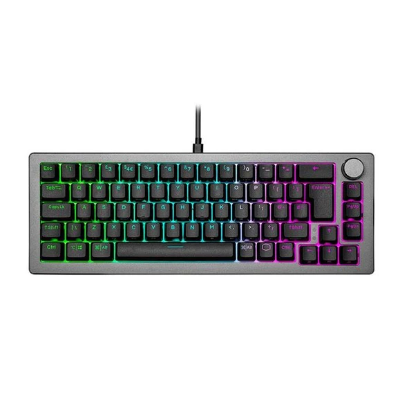 CM CK720 Siyah RGB KALIH Beyaz Switch %65 Mekanik Oyuncu Klavyesi - UK Layout CK-720-GKKW1-UK ürün görseli 1