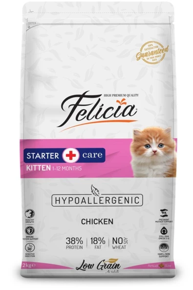 Felicia Ünsallar Petshop / Felıcıa Kıtten Tavuklu Yavru Kedi Maması 2kg
