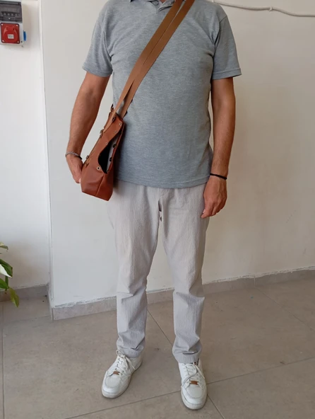 Vegan Deri Köpek Taşıma Çantası , S Beden - 5