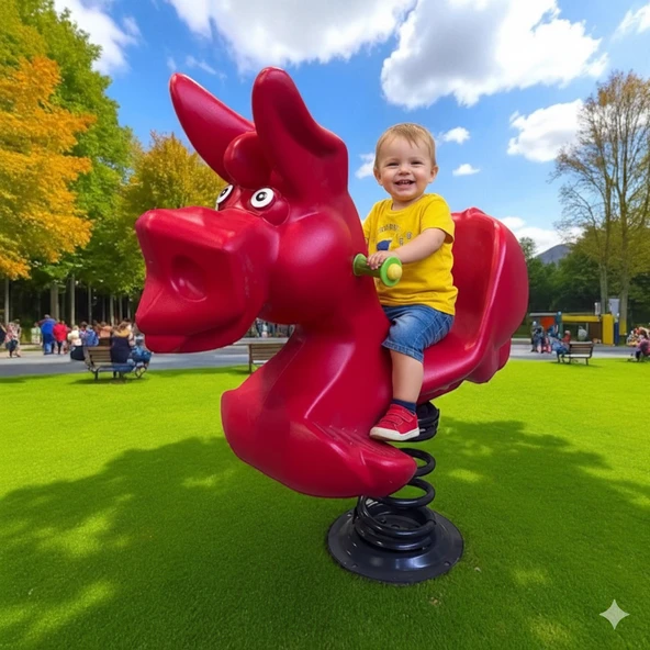 Yaylı Oyun Elemanı, Eşek Zıp Zıp