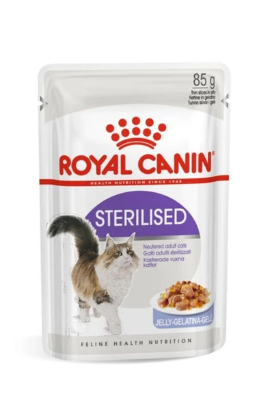 Royal Canin Sterilised Jelly Pouch Kısırlaştırılmış Yetişkin Kedi Maması 12 X 85 G - 2