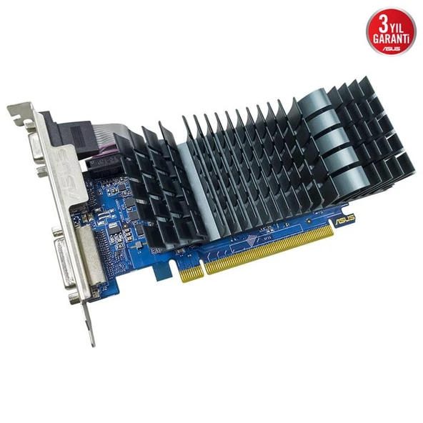 Asus Gt710-Sl-2Gd5-Brk-Evo 2Gb Geforce Gt710 Gddr5 64Bit Hdmı Dvı Vga 16X Ekran Kartı - 3