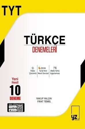 YZ Yayınları TYT Türkçe 10 Deneme ürün görseli