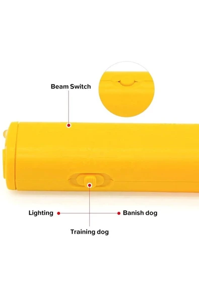 Coverzone Köpek Uzaklaştırıcı Ve Eğitimi Etkili, Zararsız Sinyal Verici Ve Dayanıklı Abs Plastik Cz82-d - 4