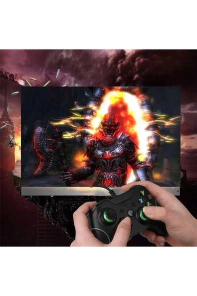 Coverzone PC Oyun Kolu Box X-One Oyun Kolu Pc ile Uyumlu Game Pad Rahat ve Konforlu Kullanım Özgün Tasarım XB2 (Kablolu) SADECE PC DE ÇALIŞIR - 5